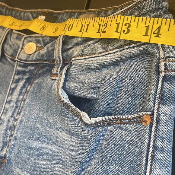 I & M Black Label High Rise Blue Denim Jeans, size 9, Mom Jeans, - Picture 7 of 12